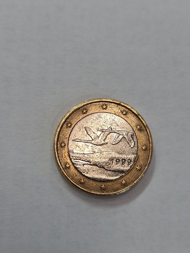 Moneta euro errore di - un,