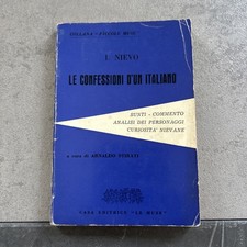 LE CONFESSIONI D'UN ITALIANO  MITICO VINTAGE STOCK LOTTO OFFERTA NUOVI D'EPOCA  