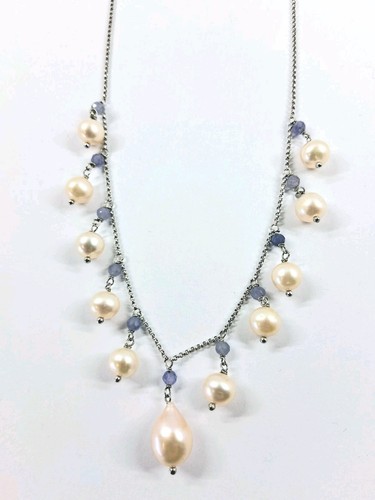 Collana argento 925 con - collana,
