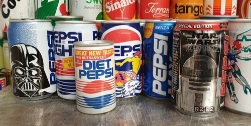 Pepsi vecche lattine da - lattine,