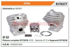 Cilindro pistone segmenti