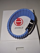 Bracciale hip hop azzurro - hip,