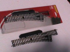 lot 2 aiguillages HO MEHANO/2 AIG MANUEL A DROITE/ 1 NEUF 1 OCCASION