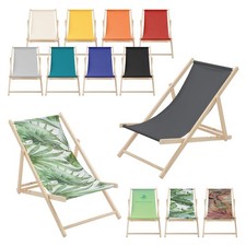 Sedia sdraio legno - , giardino