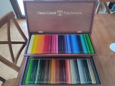 Matite Pastelli Colori Faber- Castell 100 Polychromos E Regalo Caran D'Ache