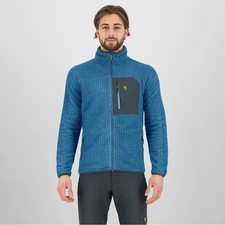 - Karpos Rocchetta Evo Fleece Pile Uomo, Deep Water/Woodl. Gray