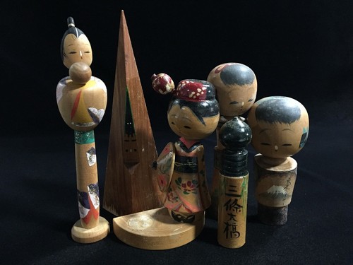 K1367 bambola kokeshi - bambola,