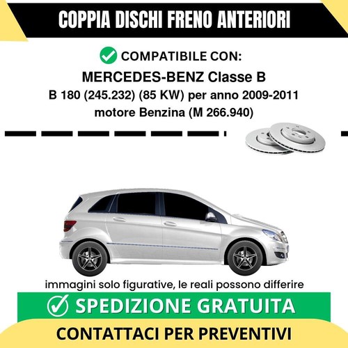 Coppia dischi freno - coppia, anteriori