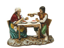 Scena Tavola Imbandita Landi