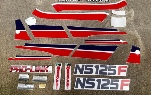 Kit completo adesivi 125 f - kit,