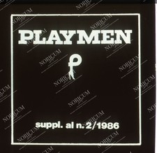 3x 35mm slide Italian Playmen