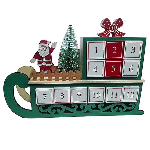 Calendario dell avvento slitta - dell'avvento,