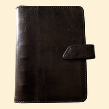 Organizer Agenda GREENWITCH Pocket Made In Italy In Pelle Di Vitello Col. Nero