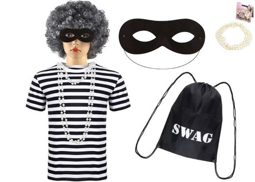 Kit costume adulto - kit, ladro