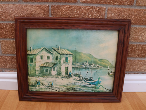 Quadro olio spagnolo carlos - quadro,