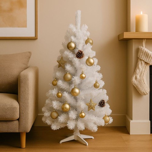 Albero natale bianco cm - natale,