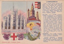 CARTOLINA DI MILANO ,LOMBARDIA