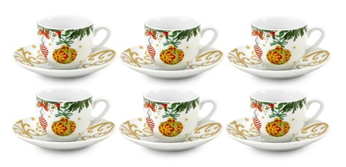 Set tazze caffè con - 6,