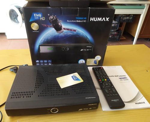 Ricevitore satellitare humax - ricevitore,