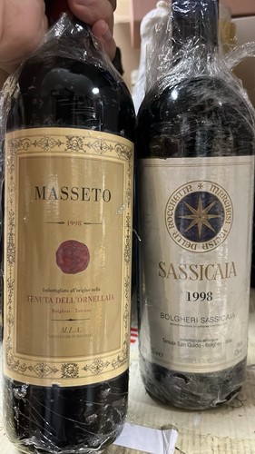 Masseto 1 sassicaia - 1,