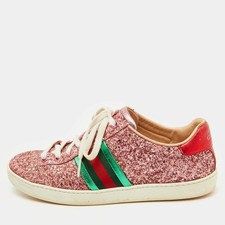 Sneakers basse Gucci rosa