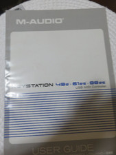 M-Audio User Guide, Keystation 49e, 61es, 88es Manuale, ottime condizioni