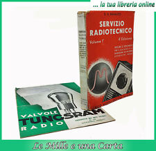 libro di radiotecnica radio radioamatori Ravalico SERVIZIO RADIOTECNICO I Hoepli