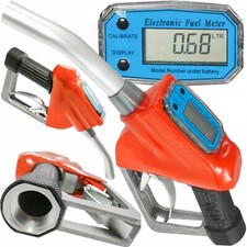 Erogatore Gasolio  Pistola Contalitri  Benzina Diesel   Display LCD 60 l/min