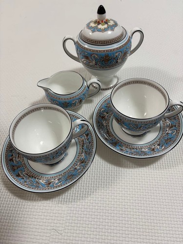 Piattino tazza turchese