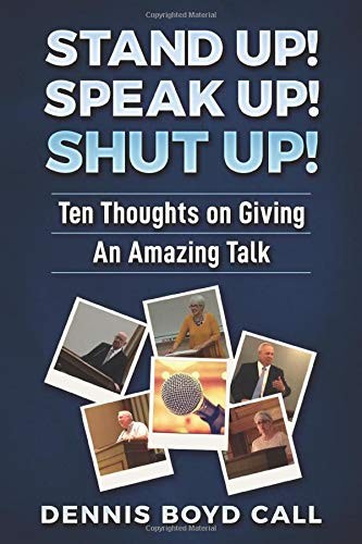 Stand speak shut - speak, up!