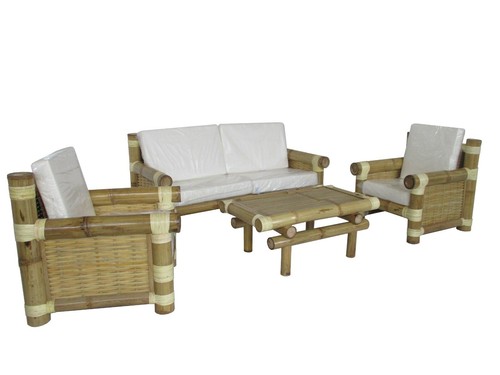 Salotto bamboo canna grossa - salotto,