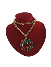 Gucci vintage logo pendant, Italy 1970s