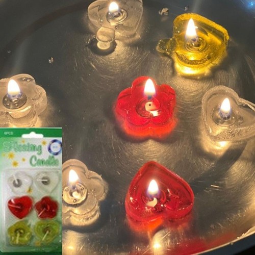 Candele galleggianti litetron - candele,