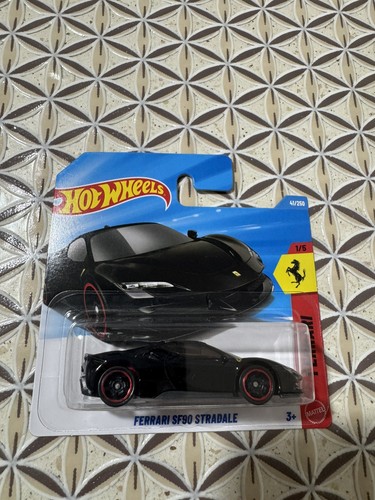 Hot wheels ferrari sf90 - hot, 1/64