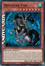 DRACOTAIL PAN • (Dracocoda Pan) • Super R • JUSH EN003 • 1Ed • Yugioh! ANDYCARDS