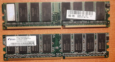 coppia moduli DDR da 512 Mb