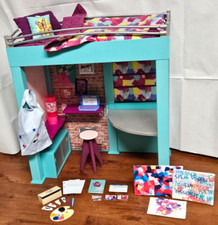 Letto a soppalco e studio