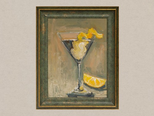 Quadro martini natura morta - quadro,