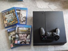 play station 4 usata 500Gb + giochi + joystick - JET BLACK