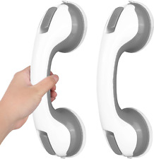 2pz Maniglia a Ventosa per Bagno/Doccia Antiscivolo Ausilio per Anziani Disabili