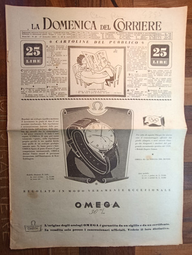 Pubblicita orologi omega - pubblicita',