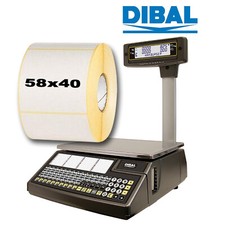 Etichette in scala [mm]58x40