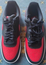 SCARPE NIKE COURT VISION LOW- DV6488-001 col. nero/rosso