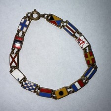BRACCIALE SMALTATO BANDIERA