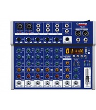 AUDIODESIGN PX.231 MIXER AUDIO 5 CANALI USB MP3 BT PC CON EFFETTI PER VOCE