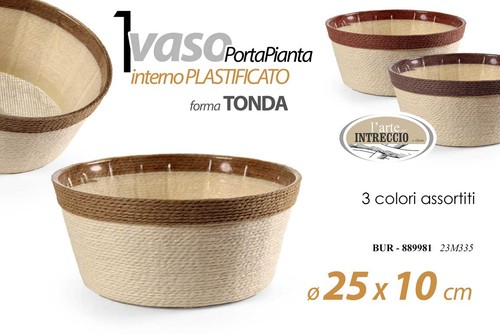 Vaso portapianta porta pianta - portapianta,