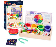 Gioco Alimentare Motore Fine Bambini Ordinamento Attività Apprendimento Set