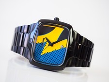 Orologio Nixon The Player SS nero, blu e giallo molto raro
