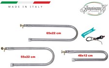 Bruciatore a gas Gpl U 48-55-65 per barbecue pietra ollare piastra ghisa