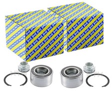 2x SNR Kit cuscinetti ruota anteriori adatti per Abarth 500 500C Grande Punto Alfa Romeo